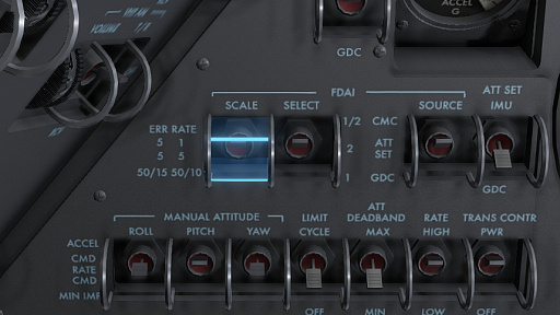 画像ギャラリー No.045のサムネイル画像 / 膨大な数のスイッチや計器におののく。「Reentry - A Space Flight Simulator」で,アポロ宇宙船の操縦(のごく一部)を体験してみた