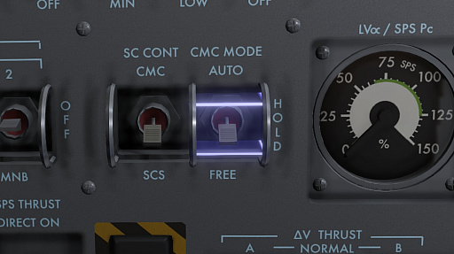 画像ギャラリー No.049のサムネイル画像 / 膨大な数のスイッチや計器におののく。「Reentry - A Space Flight Simulator」で,アポロ宇宙船の操縦(のごく一部)を体験してみた