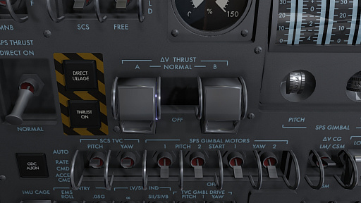 画像ギャラリー No.054のサムネイル画像 / 膨大な数のスイッチや計器におののく。「Reentry - A Space Flight Simulator」で,アポロ宇宙船の操縦(のごく一部)を体験してみた