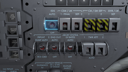 画像ギャラリー No.057のサムネイル画像 / 膨大な数のスイッチや計器におののく。「Reentry - A Space Flight Simulator」で,アポロ宇宙船の操縦(のごく一部)を体験してみた