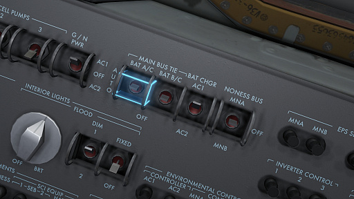 画像ギャラリー No.063のサムネイル画像 / 膨大な数のスイッチや計器におののく。「Reentry - A Space Flight Simulator」で,アポロ宇宙船の操縦(のごく一部)を体験してみた