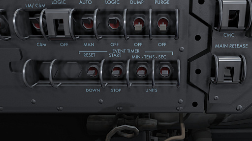 画像ギャラリー No.069のサムネイル画像 / 膨大な数のスイッチや計器におののく。「Reentry - A Space Flight Simulator」で,アポロ宇宙船の操縦(のごく一部)を体験してみた