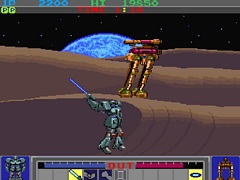 アケアカ版「ギャラクティックウォーリアーズ」，11月13日配信。3種類の愛機を操作して，銀河系ロボット格闘技で優勝を目指せ