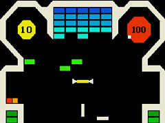 爆発で高得点を狙えるブロックくずしゲーム「ボムビー」,アケアカで11月20日に配信。1979年にナムコから発売されたタイトル