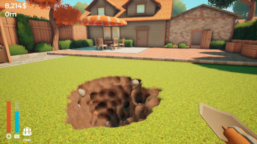 画像ギャラリー No.003のサムネイル画像 / ひたすら穴を掘るゲーム「A Game About Digging A Hole」,PS5 / Xbox Series X|S / Switch版をリリース。シンプルなゲームプレイが魅力