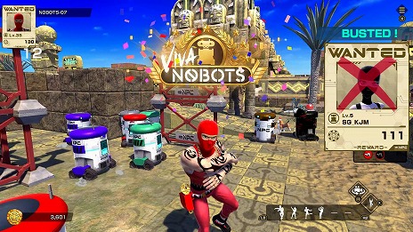 画像ギャラリー No.020のサムネイル画像 / オンライン騙し合いアクション「VIVA NOBOTS」，国内向けOBTを12月12日に開始。ロボになりきってお宝を奪い合う心理バトル