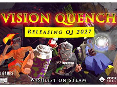 “伝説の懸賞コード”を求めて巨大迷宮へ。「Vision Quench / ビジョンクエンチ」，2027年春に発売決定。新デモ版を配信開始