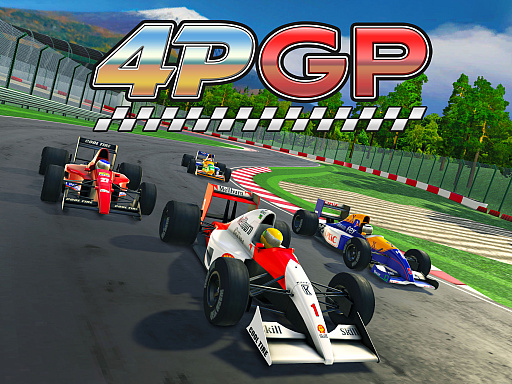 画像ギャラリー No.001のサムネイル画像 / レトロアーケード風レースゲーム「4PGP」,PC/PS5版を6月11日に発売。ゲームバランス調整やアナログ入力対応などを実施したアップデート版