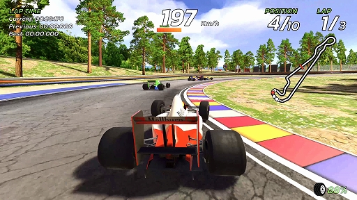 画像ギャラリー No.003のサムネイル画像 / アーケードレーシングゲーム「4PGP」,PC/PS5版を本日発売。4K/60fps表示やアナログ入力に対応,新マシン「SAFETY CAR」が登場