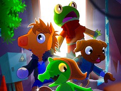 「Lil Gator Game」，待望の日本語対応パッチとDLC「In The Dark」を2026年2月12日にリリース。子ワニたちが島で冒険するアクションADV