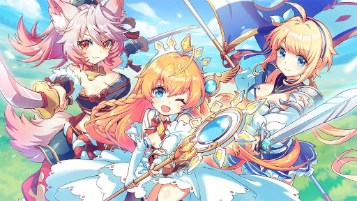 画像ギャラリー No.001のサムネイル画像 / クロスヒロインRPG「テクロノス」,事前登録受付を開始。「神姫PROJECT」「あやかしランブル!」「れじぇくろ!」のキャラクターたちが集結