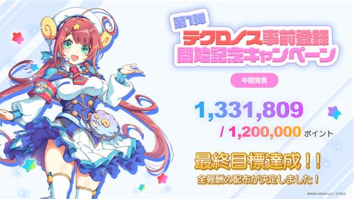 画像ギャラリー No.005のサムネイル画像 / 4つの刻が交差するクロスヒロインRPG「テクロノス」，正式サービスを2月19日に開始。事前登録ガチャで最高レア★3キャラの出現率が4倍に