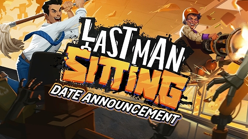 画像ギャラリー No.001のサムネイル画像 / オフィスチェアに乗って暴れまわるローグライクTPS「Last Man Sitting」,Steamで3月31日に発売決定