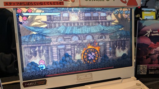 画像ギャラリー No.003のサムネイル画像 / ブラジル発の剣戟死にゲー「オニクラ」は，パリィが重要なボスラッシュ系2Dアクション。和風の世界観で鬼たちと戦う［BitSummit］