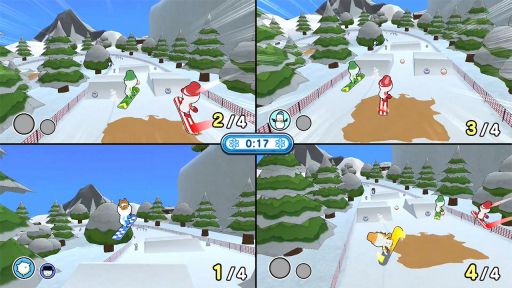 画像ギャラリー No.003のサムネイル画像 / PC/Switch「すべって！なげて！スノーパーティ」配信開始。雪合戦や氷上バトルなど，雪をテーマにした簡単操作のパーティゲーム