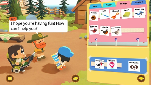 画像ギャラリー No.002のサムネイル画像 / Capybara Gamesの新作「Find Your Words」,無料でリリース。言葉を使わずにコミュニケーションを取り,仲間との絆を深めていくアドベンチャーゲーム