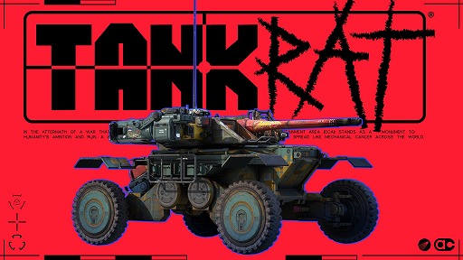 画像ギャラリー No.001のサムネイル画像 / 凶暴な戦闘マシンが暴れまわる荒野を，1両の戦車で駆け抜けろ。カスタムビークルアクション「TankRat」，PCとPS5で2026年春にリリース