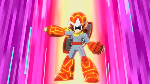 画像ギャラリー No.019のサムネイル画像 / ［プレイレポ］「ロックマン：デュアル オーバーライド」のブルースは攻めて守って飛び回る！ 多彩なシールド技でロックマンとはまったく異なるプレイ感に