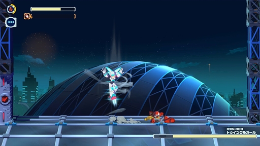 画像ギャラリー No.024のサムネイル画像 / ［プレイレポ］「ロックマン：デュアル オーバーライド」のブルースは攻めて守って飛び回る！ 多彩なシールド技でロックマンとはまったく異なるプレイ感に
