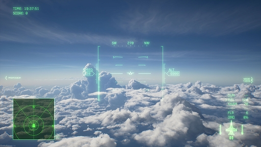 画像ギャラリー No.004のサムネイル画像 / 「ACE COMBAT 8: WINGS OF THEVE」，新たな空の表現やカスタマイズ要素，プレイアブル機体の情報などを紹介