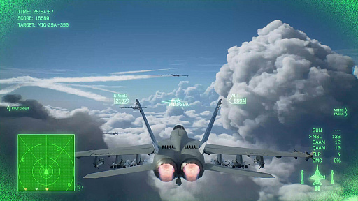 画像ギャラリー No.019のサムネイル画像 / 「ACE COMBAT 8: WINGS OF THEVE」，新たな空の表現やカスタマイズ要素，プレイアブル機体の情報などを紹介