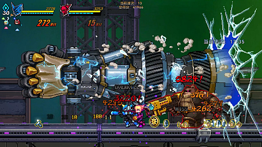 画像ギャラリー No.009のサムネイル画像 / レトロ調ピクセルアートでハイテンポアクション「超アロイクラッシュ」,Steamで早期アクセス開始