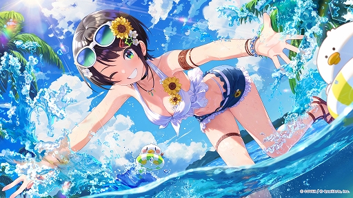画像ギャラリー No.004のサムネイル画像 / 「hololive Dreams」初のゲーム内イベント「ハロー! Brand New Summer!」を開催。オリジナル楽曲や水着衣装が登場