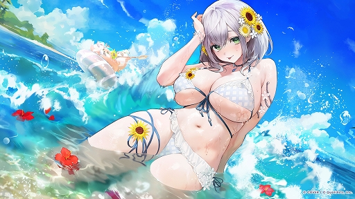 画像ギャラリー No.006のサムネイル画像 / 「hololive Dreams」初のゲーム内イベント「ハロー! Brand New Summer!」を開催。オリジナル楽曲や水着衣装が登場