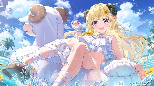 画像ギャラリー No.007のサムネイル画像 / 「hololive Dreams」初のゲーム内イベント「ハロー! Brand New Summer!」を開催。オリジナル楽曲や水着衣装が登場