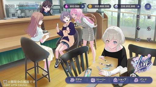 画像ギャラリー No.005のサムネイル画像 / 「BanG Dream! Our Notes」,事前登録者数がグローバル70万人を突破。SR以上確定ガチャチケットの配布が決定