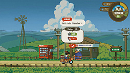 画像ギャラリー No.004のサムネイル画像 / 夏の田舎で牛乳を配達するゲーム「Milki Delivery」,発表。商店街経営シム「おいでませ、みなみ通りへ!」開発チームの新作