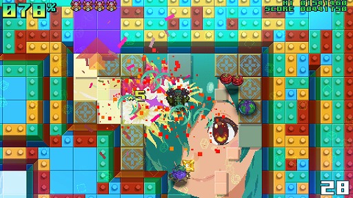 画像ギャラリー No.005のサムネイル画像 / 敵の爆発でパネルを開放! 昔懐かしいアーケードライクな全方位ツインスティックシューター「Z-GYUBAAN!」,Steamで本日リリース