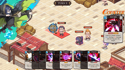 画像ギャラリー No.005のサムネイル画像 / カードシステムを採用したSRPG「STARDUST: Wish of Witch」,Steamで本日配信。ドット絵アニメーションやコンボバトルが特徴