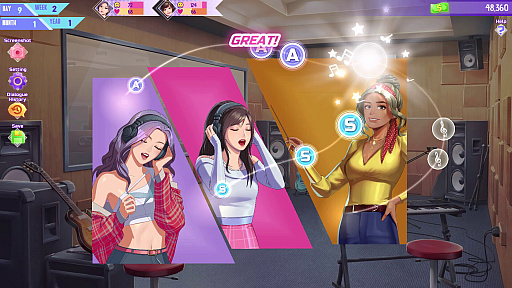 画像ギャラリー No.003のサムネイル画像 / K-POPアイドル育成シム「K-pop Idol Stories: Road to Debut」の今夏リリースが決定。Steamで体験版配信中
