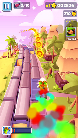 画像ギャラリー No.012のサムネイル画像 / ランニングアクションの決定版がApple Arcadeでリリース! 広告・課金ナシで無限に走れる「Subway Surfers+」(今日から始めろApple Arcade #60)