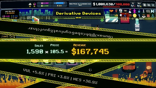 画像ギャラリー No.005のサムネイル画像 / ブラック企業運営ローグライト「MANIFESTO」,デモ版をSteamでリリース。従業員が力尽きてもお構い無し。用済みになったら謎の空間へポイ
