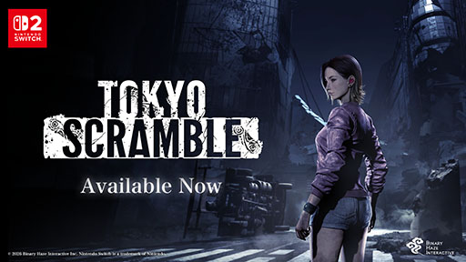 画像ギャラリー No.001のサムネイル画像 / Switch2専用タイトル「TOKYO SCRAMBLE」,本日リリース。東京の真下に存在していた地下世界からの脱出を目指すサバイバルパズルアクション
