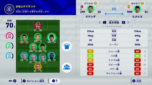 画像ギャラリー No.003のサムネイル画像 / ［プレイレポ］「eFootball」初の買い切り型タイトルがSwitch2に登場。「eFootball Kick-Off!」は遊び込めるシングルプレイモードを搭載