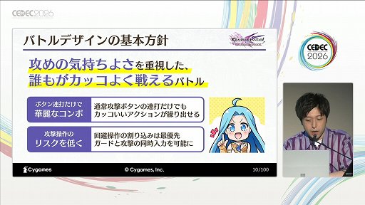 画像ギャラリー No.003のサムネイル画像 / 圧倒的な物量には最速30点の試行錯誤で挑む。「GRANBLUE FANTASY: Relink - Endless Ragnarok」の誰もがかっこよく戦えるバトルの舞台裏［CEDEC 2026］