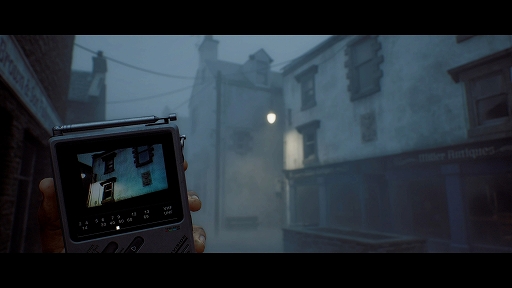 画像ギャラリー No.003のサムネイル画像 / 「SILENT HILL: Townfall」は，CRTVのノイズが不安を呼び起こすホラー表現に。シアター風の会場でじわじわと恐怖が迫るプレイデモを体験