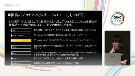 画像ギャラリー No.011のサムネイル画像 / 「SILENT HILL」を復活させたのは「様子見をしない」こと。英語が話せない3人が語る，グローバル開発と「推し」の時代のプロデュース術［CEDEC 2026］