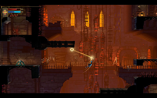 画像ギャラリー No.014のサムネイル画像 / ［プレイレポ］「Castlevania: Belmont’s Curse」は，「悪魔城ドラキュラ」らしい，骨太なアクションと探索を堪能できる完全新作