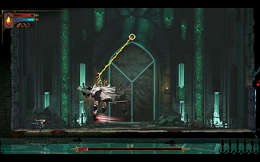 画像ギャラリー No.022のサムネイル画像 / ［プレイレポ］「Castlevania: Belmont’s Curse」は，「悪魔城ドラキュラ」らしい，骨太なアクションと探索を堪能できる完全新作