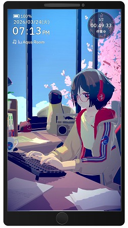 画像ギャラリー No.004のサムネイル画像 / 作業用ADV「Chill with You : Lo-Fi Story」スマホ版を配信開始。壁紙モードを搭載し,無料版はストーリー10話までプレイ可能