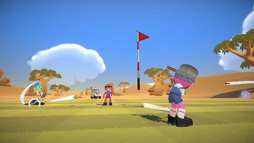 画像ギャラリー No.003のサムネイル画像 / 妨害しまくりハチャメチャゴルフゲーム「Super Battle Golf」,100万本のセールスを達成。4月2日に新情報の発表も