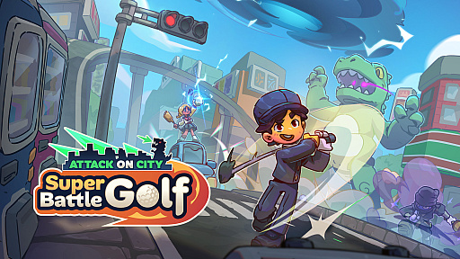 画像ギャラリー No.004のサムネイル画像 / 打順なしのハチャメチャゴルフゲーム「Super Battle Golf」,7月21日までの期間限定で無料プレイ可能に。アップデート「街への進撃」も配信