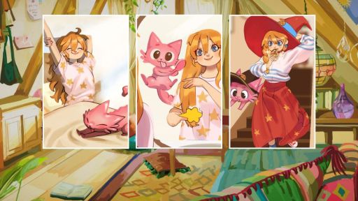画像ギャラリー No.002のサムネイル画像 / 若き魔法使いがパリでパン屋を経営していく。ほのぼのベーカリーRPG「The Witch's Bakery」，8月20日に発売決定