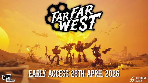 画像ギャラリー No.012のサムネイル画像 / 4人協力カウボーイFPS「Far Far West」，発売から2週間の販売本数が100万本を突破