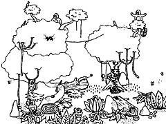 モノクロの世界のなかにある，静かな驚き。「Hidden Folks+」の素朴で温かな風景に癒されよう（今日から始めろApple Arcade #64）