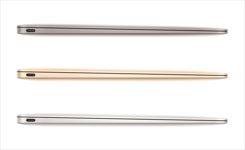 画像ギャラリー No.003のサムネイル画像 / Apple,12インチの新型MacBookを4月10日より販売。13インチMacBook ProとMacBook Airのリニューアルも
